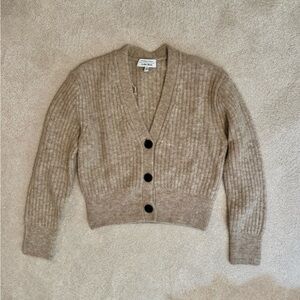 & Other Stories Women's Beige Cardigan Sweater